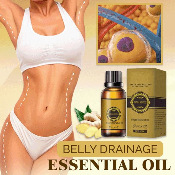 Belly Drainage Ginger Oil